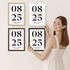 Poster Hochzeit personalisiert Datum Namen anpassbar Bildgeschenk Paar Couple Wandbild SpecialMe®preview