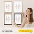 Poster Hochzeit Schriftzug Love personalisiert mit Wunschnamen und Hochzeitsdatum Geschenk für Brautpaar SpecialMe®preview