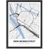 Poster Koordinaten Geschenk Stadtplan Landkarte personalisiert mit Wunschtext Geschenkidee für Sie und Ihn Partner Beste Freunde SpecialMe®preview