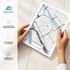 Poster Koordinaten Geschenk Stadtplan Landkarte personalisiert mit Wunschtext Geschenkidee für Sie und Ihn Partner Beste Freunde SpecialMe®preview