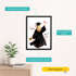 Poster personalisiert mit Name - Geschenkidee Abschluss {variation3} 2026 Geschenk Frauen Wandposter Prüfung Bestanden SpecialMe®preview