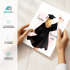 Poster personalisiert mit Name - Geschenkidee Abschluss {variation3} 2026 Geschenk Frauen Wandposter Prüfung Bestanden SpecialMe®preview