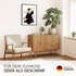 Poster personalisiert mit Name - Geschenkidee Abschluss {variation3} 2026 Geschenk Frauen Wandposter Prüfung Bestanden SpecialMe®preview
