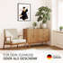 Poster personalisiert mit Name - Geschenkidee Abschluss {variation3} 2026 Geschenk Frauen Wandposter Prüfung Bestanden SpecialMe®preview