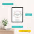 Poster personalisiert Name Geschenkidee {style_variation_string} 2026 Abschluss Geschenk Frauen Bestandene Prüfung Wandbild SpecialMe®preview