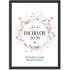 Poster personalisiert Name Geschenkidee {style_variation_string} 2026 Abschluss Geschenk Frauen Bestandene Prüfung Wandbild SpecialMe®preview
