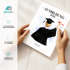 Poster {style_variation_string}-2026 Geschenkidee Abschluss für Männer - anpassbare Figur - personalisiert mit Name SpecialMe®preview