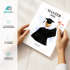 Poster {style_variation_string}-2026 Geschenkidee Abschluss für Männer - anpassbare Figur - personalisiert mit Name SpecialMe®preview