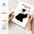 Poster {style_variation_string}-2026 Geschenkidee Abschluss für Männer - anpassbare Figur - personalisiert mit Name SpecialMe®preview