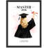 Poster Urkunde Geschenkidee {style_variation_string} 2026 personalisiert mit Name Abschlussgeschenk Frauen Wandbild SpecialMe®preview
