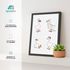 Poster Wandbild Home WC Deko Geschenkidee Badezimmer Bad Toilette Gänse-Design Digitaldruck SpecialMe®preview