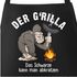 Premium Grill-Schürze für Männer Der G'rilla Gorilla lustig Bedruckt Fun Motiv Geschenk Grillen Moonworks®preview
