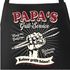 Premium Grill-Schürze für Männer Opa's/Papa's Grillservice König der Grilllzange Geschenk Vater Großvater Vatertag Moonworks®preview