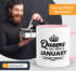 Queens are born in {style_variation_string} Geburtstags Spruch Kaffee-Tasse MoonWorks®preview