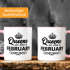 Queens are born in {style_variation_string} Geburtstags Spruch Kaffee-Tasse MoonWorks®preview