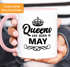 Queens are born in {style_variation_string} Geburtstags Spruch Kaffee-Tasse MoonWorks®preview