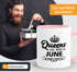 Queens are born in {style_variation_string} Geburtstags Spruch Kaffee-Tasse MoonWorks®preview