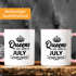 Queens are born in {style_variation_string} Geburtstags Spruch Kaffee-Tasse MoonWorks®preview