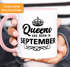 Queens are born in {style_variation_string} Geburtstags Spruch Kaffee-Tasse MoonWorks®preview