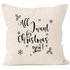 Romantischer Kissenbezug all I want for Christmas is you MoonWorks®preview