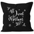 Romantischer Kissenbezug all I want for Christmas is you MoonWorks®preview