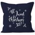 Romantischer Kissenbezug all I want for Christmas is you MoonWorks®preview