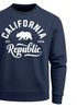 Schöner California Republic Herren Pullover Sweatshirt Neverless®preview