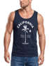 Sommer Tank-Top Herren Retro Design Palme Meer Sonne Muskelshirt Muscle Shirt Neverless®preview