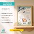SpecialMe® Baby Poster mit Geburtsdaten personalisierbar Storch Teddy Kunstdruck Geschenk Geburt preview