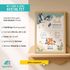 SpecialMe® Baby Poster mit Geburtsdaten personalisierbar Storch Teddy Kunstdruck Geschenk Geburt preview