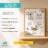 SpecialMe® Baby Poster mit Geburtsdaten und Tieren Koala Bär Fuchs Rehkitz Geschenk zur Geburt Taufe Deko Babyimmerpreview