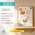 SpecialMe® Baby Poster mit Geburtsdaten und Tieren Koala Bär Fuchs Rehkitz Geschenk zur Geburt Taufe Deko Babyimmerpreview