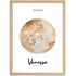 SpecialMe® Baby Poster mit Sternzeichen Illustration personalisierbar mit Geburtsdaten Wunschname Tierkreiszeichen Symbole preview