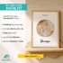 SpecialMe® Baby Poster mit Sternzeichen Illustration personalisierbar mit Geburtsdaten Wunschname Tierkreiszeichen Symbole preview