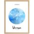 SpecialMe® Baby Poster mit Sternzeichen Illustration personalisierbar mit Geburtsdaten Wunschname Tierkreiszeichen Symbole preview