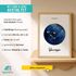 SpecialMe® Baby Poster mit Sternzeichen Illustration personalisierbar mit Geburtsdaten Wunschname Tierkreiszeichen Symbole preview