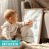 SpecialMe® Baby Poster mit Storch personalisiert | Geburtsposter mit Name & Datum | Geschenk zur Geburt | Wanddeko Babyzimmerpreview