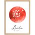 SpecialMe® Baby Poster personalisiert Pusteblume Geburtsposter mit Name & Datum personalisierte Wanddeko fürs Babyzimmer Geschenk zur Geburtpreview