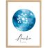 SpecialMe® Baby Poster personalisiert Pusteblume Geburtsposter mit Name & Datum personalisierte Wanddeko fürs Babyzimmer Geschenk zur Geburtpreview