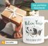 SpecialMe® Kaffebecher Relax-Tasse Panda Spruch Nur keinen Stress | Mama's/Papa's Relaxtasse SpecialMe®preview