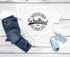 SpecialMe® Kinder Jungen T-Shirt Logo Design Schulkind 2025 mit Namen Jahreszahl personalisierbar Geschenkidee Schulanfang preview