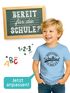 SpecialMe® Kinder Jungen T-Shirt Logo Design Schulkind 2025 mit Namen Jahreszahl personalisierbar Geschenkidee Schulanfang preview