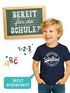 SpecialMe® Kinder Jungen T-Shirt Logo Design Schulkind 2025 mit Namen Jahreszahl personalisierbar Geschenkidee Schulanfang preview
