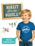 SpecialMe® Kinder Jungen T-Shirt Logo Design Schulkind 2025 mit Namen Jahreszahl personalisierbar Geschenkidee Schulanfang preview