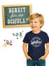SpecialMe® Kinder Jungen T-Shirt Logo Design Schulkind mit Namen Jahreszahl personalisierbar Geschenkidee Schulanfangpreview