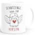 SpecialMe® personalisierte Kaffeetasse Schutzengel mit Name Namenstasse personalisierte Geschenke Glücksbringerpreview