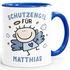SpecialMe® personalisierte Kaffeetasse Schutzengel mit Name Namenstasse personalisierte Geschenke Glücksbringerpreview