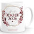  SpecialMe® Personalisierte Tasse mit Wunschnamen – Kaffeebecher individueller Text und Blätterkranz – Geschenk zum {style_variation_string}-Abschluss 2026 – Keramikpreview