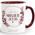  SpecialMe® Personalisierte Tasse mit Wunschnamen – Kaffeebecher individueller Text und Blätterkranz – Geschenk zum {style_variation_string}-Abschluss 2026 – Keramikpreview