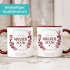  SpecialMe® Personalisierte Tasse mit Wunschnamen – Kaffeebecher individueller Text und Blätterkranz – Geschenk zum {style_variation_string}-Abschluss 2026 – Keramikpreview